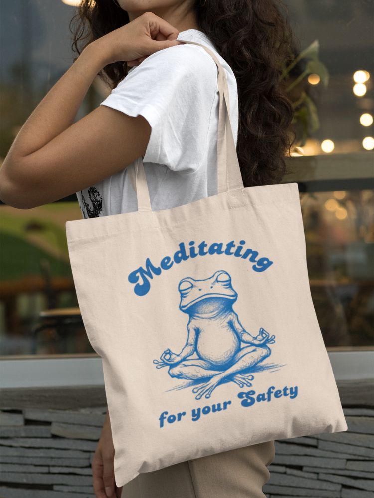 yoga tote bag, de yoga tas van comfi yogi is duurzaam en simpel