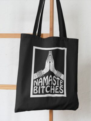 yoga tote bag, de yoga tas van comfi yogi is duurzaam en simpel