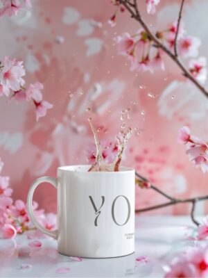 De yoga keramische mok voor yoga, mindfulness en meditatie. Perfect als yogi mok, koffiemok of als leuk cadeau