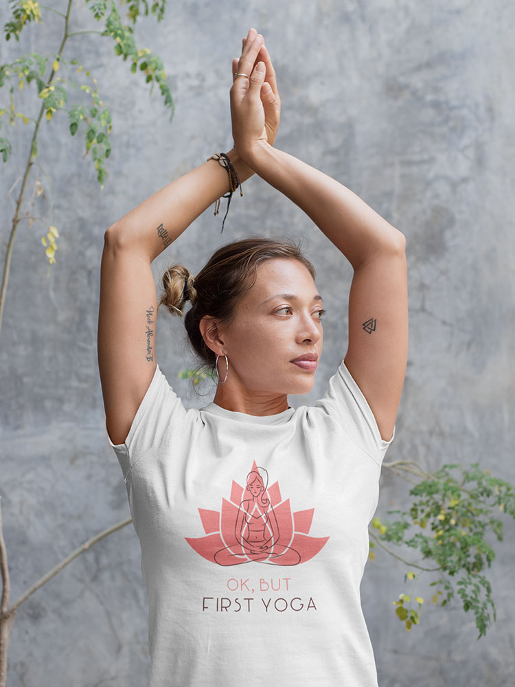 OK, but first yoga yoga shirt van comfi yogi is yoga kleding voor iedere yoga lifestyle