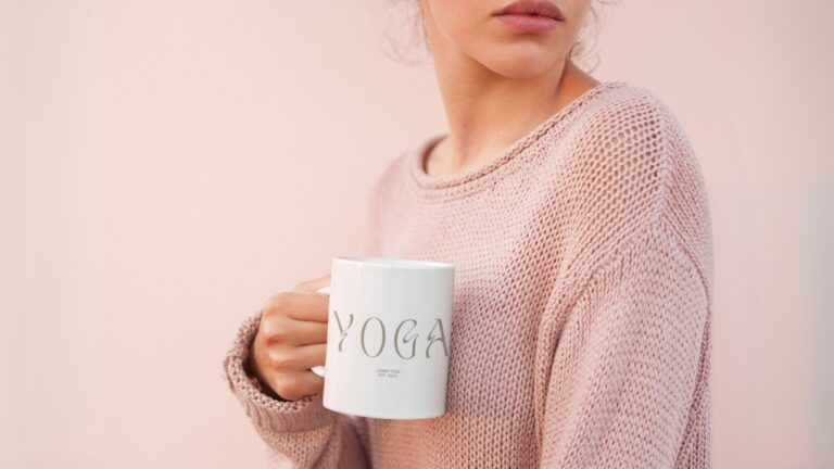 De yoga mokken van comfi yogi mindfulness en meditatie. Perfect als yogi mok, koffiemok of als leuk cadeau