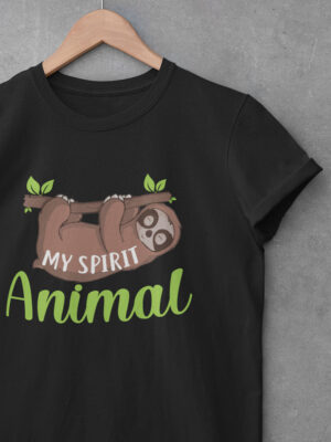 My spirit animal yoga shirt van comfi yogi is yoga kleding voor iedere yoga lifestyle